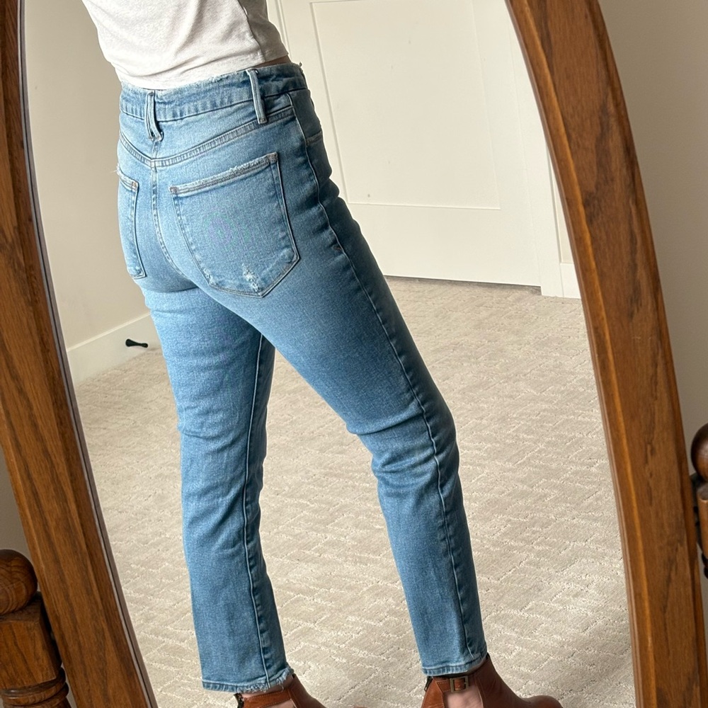 Women's Good American Light Blue Jeans